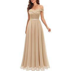 Light Luxury Minority High-end Temperament Long Host Evening Party Dress
