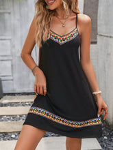 V-Neck Spaghetti Strap Mini Cami Dress - Taboochic