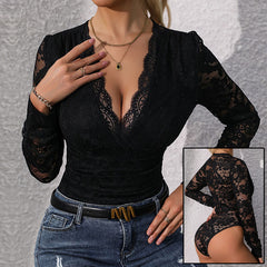 Women's Lace Up Bodysuit