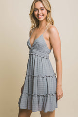 Love Tree Frill V-Neck Cami Dress - Taboochic