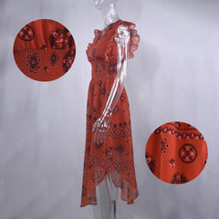 Summer New Satin Sleeveless Dress