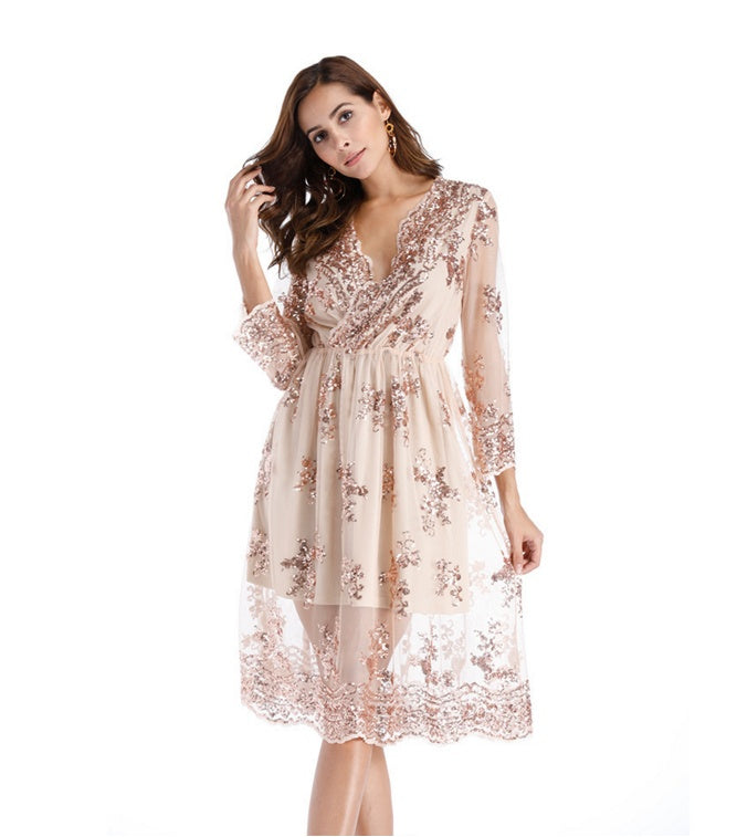 Christmas MIDI Dress