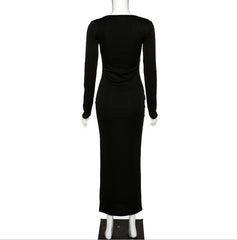 Elegant Long Sleeve Dress