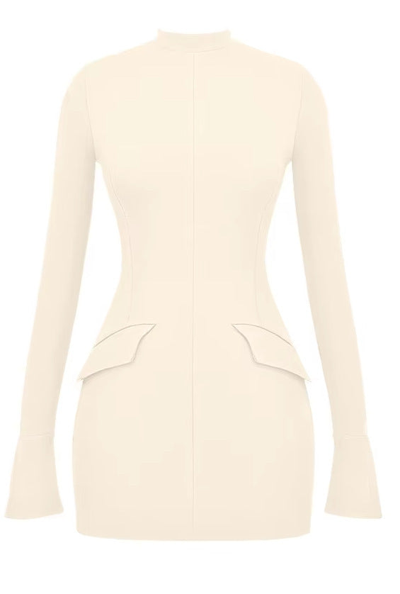 Fashion Slim-fit Long-sleeved Dress