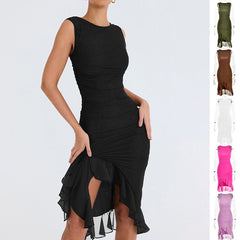 Summer Slim Skinny Sleeveless Party Club Dress