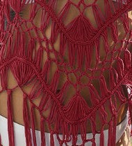 Knitting Tassel Blouse Beach Dress
