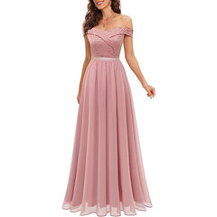 Light Luxury Minority High-end Temperament Long Host Evening Party Dress