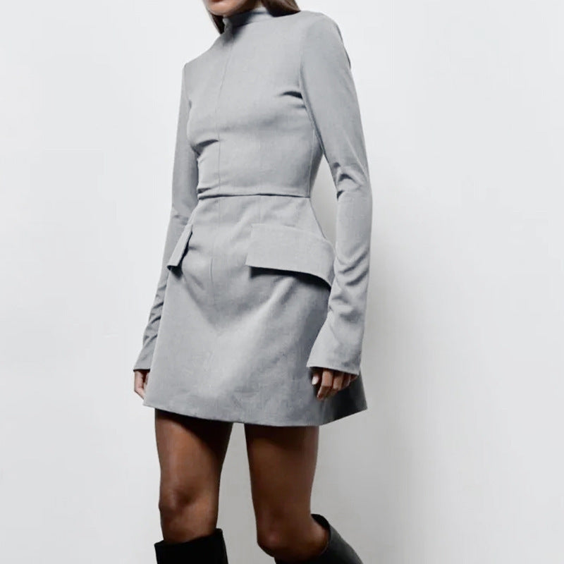 Fashion Slim-fit Long-sleeved Dress