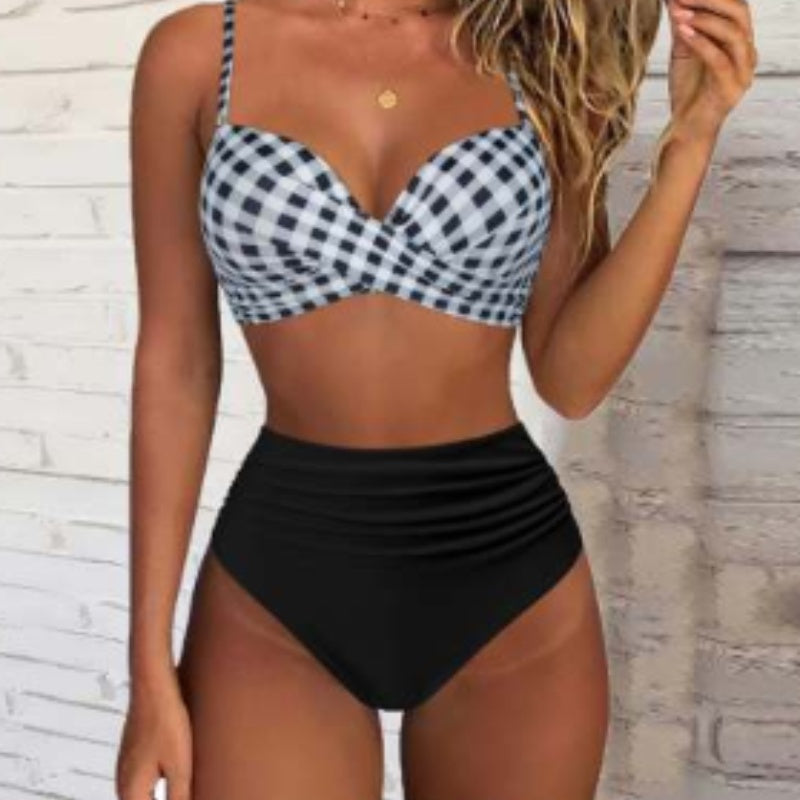 Printed Two-piece Push-up Bikini