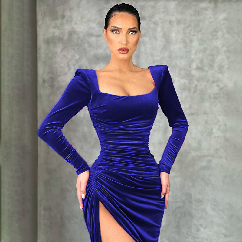 Ladies High End Babes Long Sleeve Dress
