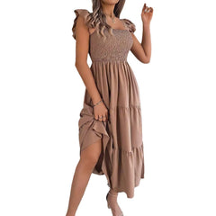 Summer Casual Women's Sleeveless Midi Dress