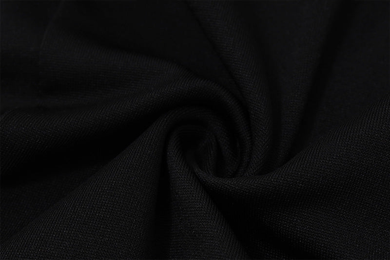 Women's Fashion Color Contrast Sling Strap Dress